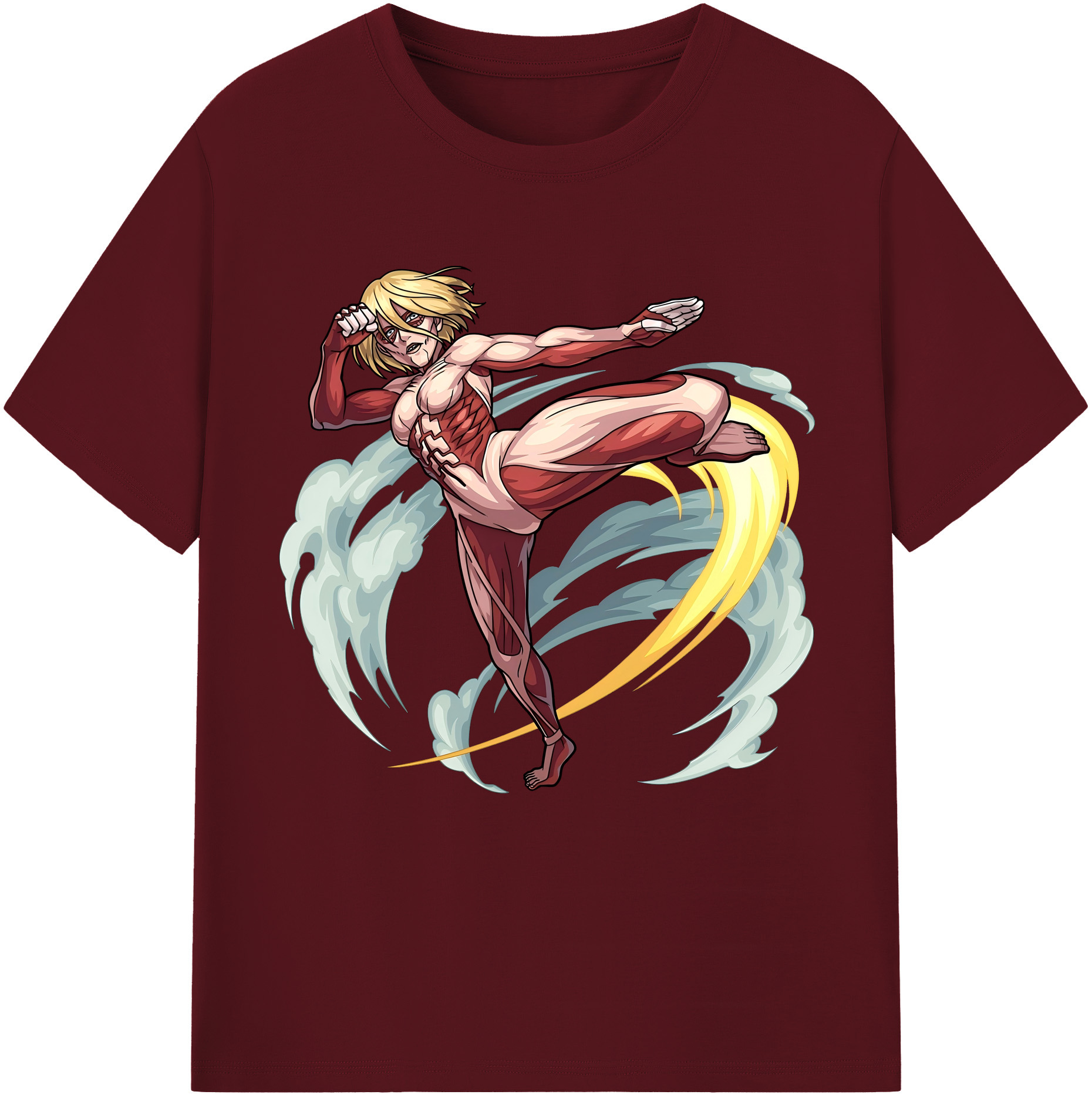 （画像用） 進撃の巨人 Attack on Titan 綿100％半袖Tシャツ（フロントプリント）